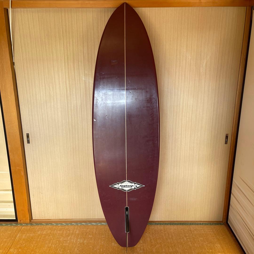 ファンタジーアイランド　6‘0 シングルフィン　フィン付き