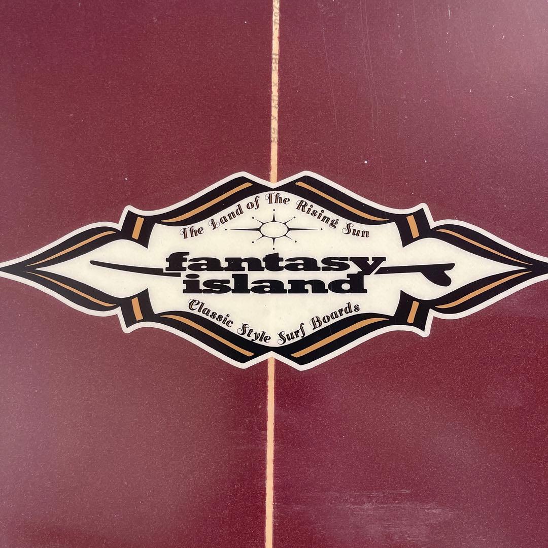 ファンタジーアイランド　6‘0 シングルフィン　フィン付き