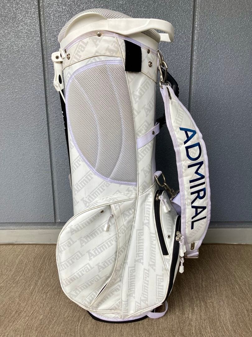 アドミラル スタンド式キャディバッグ 9.0型 希少レーシングロゴ版