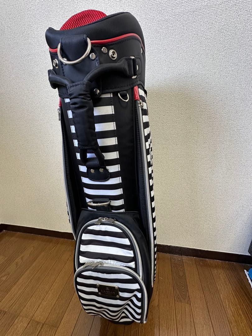 ランバンスポール LANVIN SPROT キャディバッグ ボーダー