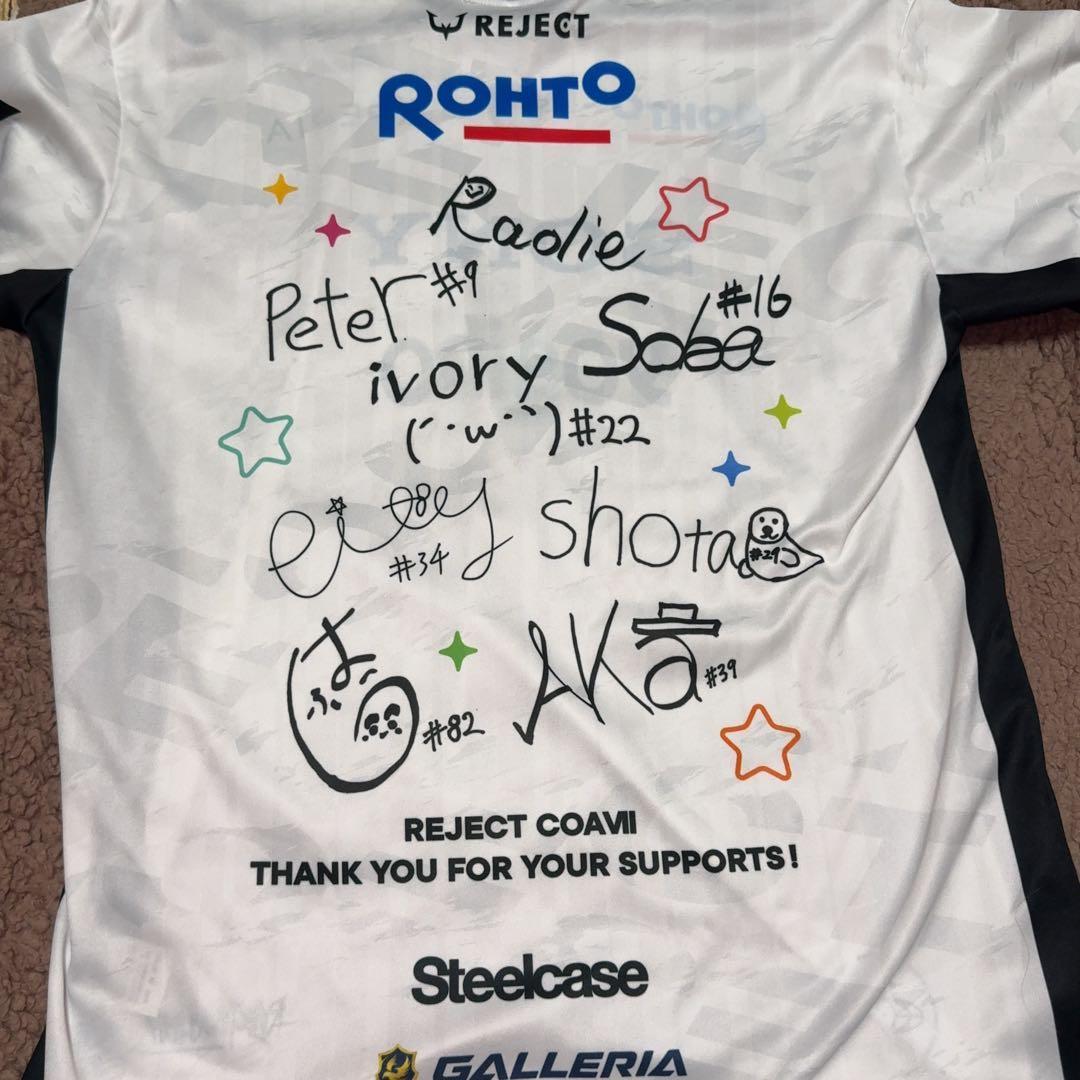 RC REJECT 第五人格 COAⅦ 記念ユニフォーム AKa あかまじゅ