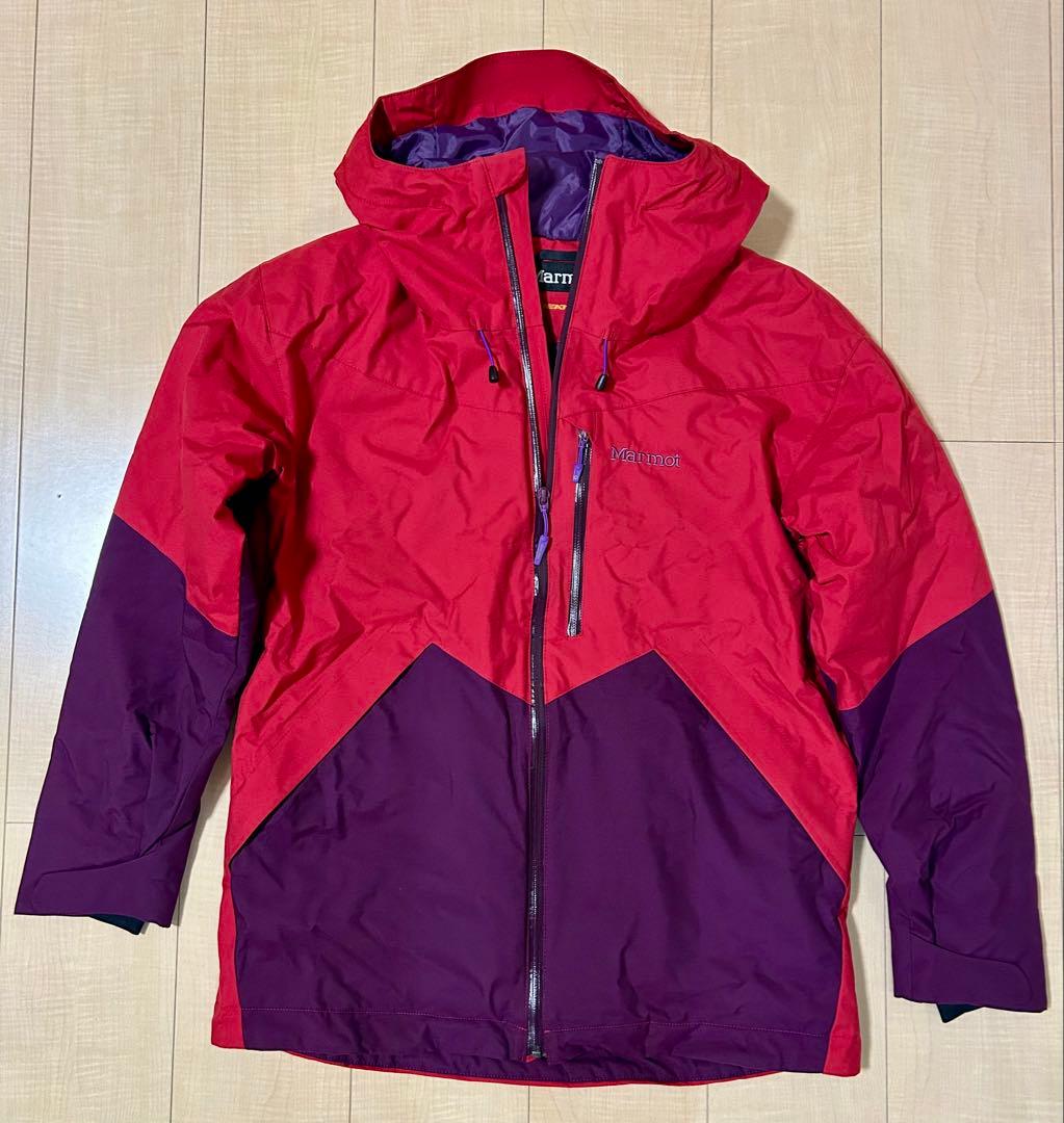 【美品】Marmot マーモット スキーウェア 上下セット メンズ Lサイズ