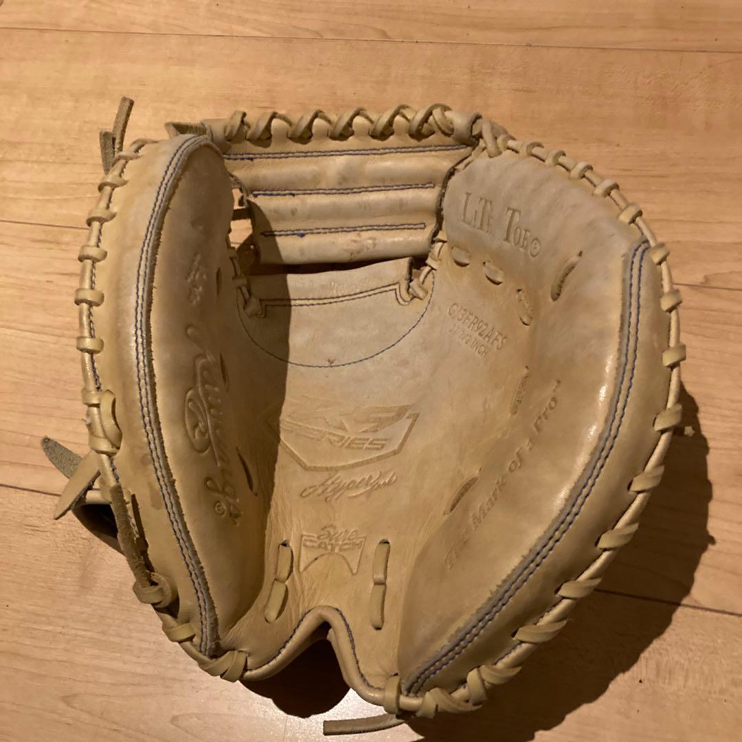 少年軟式キャッチャーミット Rawlings 軟式グローブ