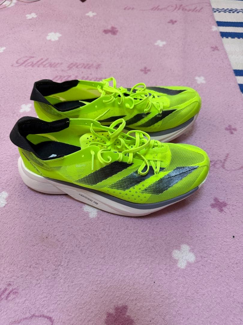【美品】adidas ADIZERO ADIOS PRO 3