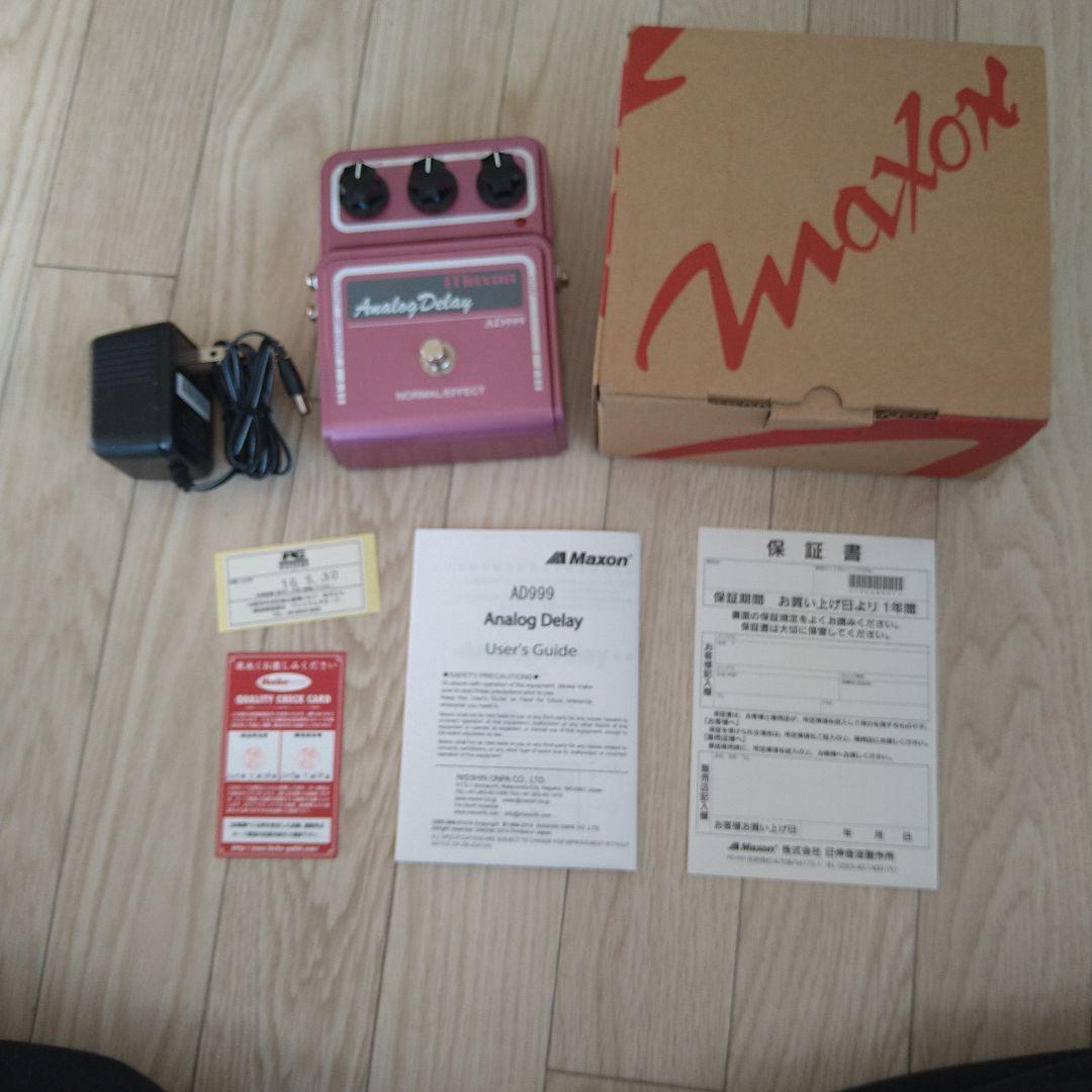 Maxon AD999 アナログディレイ エフェクター