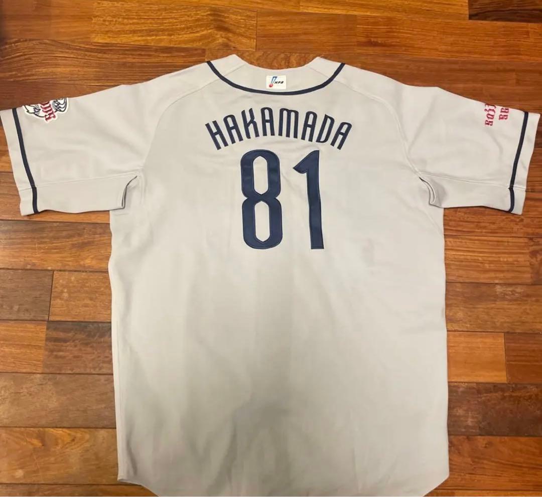 【実着用】袴田英利　試合時着用&直筆ユニフォーム