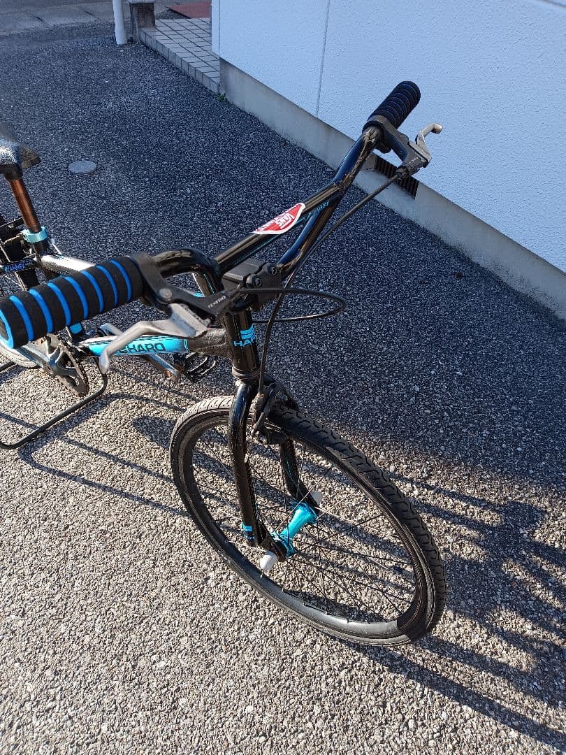 HAROジュニアサイズBMXアルミフレーム