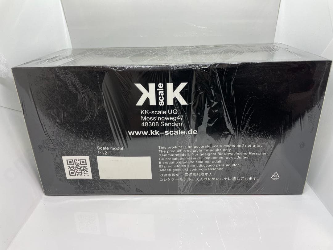 305-039 KK 1/12 ミニ クーパー RHD ブラック×ホワイト