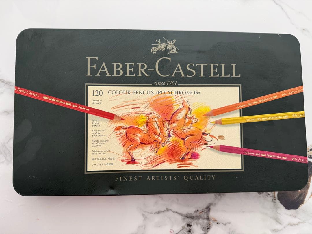 Faber-Castell 120 色鉛筆セット