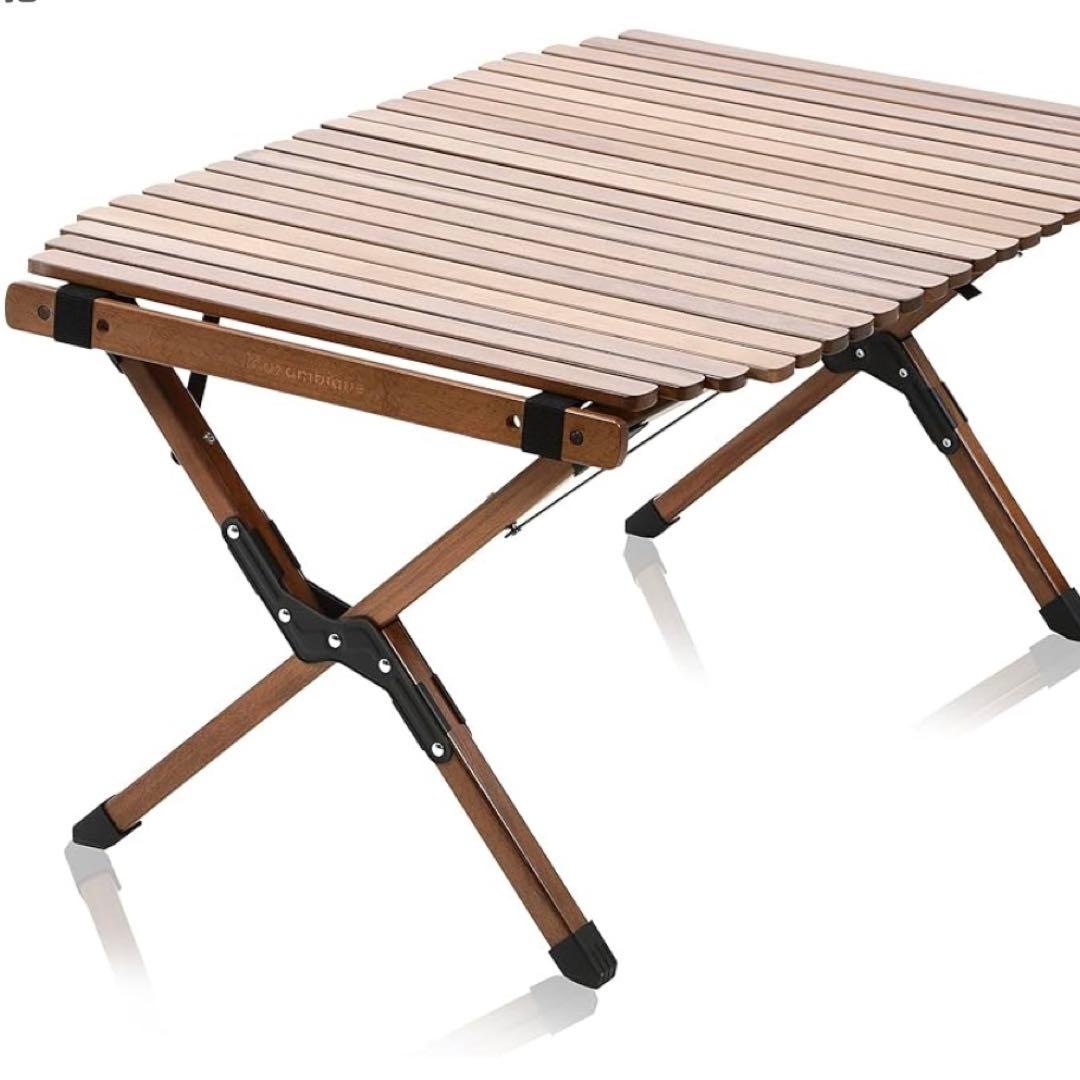 Mozambique(モザンビーク) ロールウッドテーブル 高さ調節可能