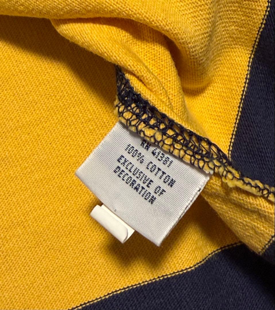 ポロラルフローレン ラガー シャツ ボーダー M 古着