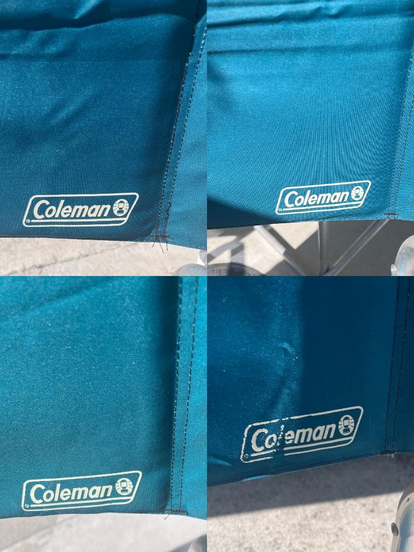 【レア】USA製Coleman（コールマン）キャプテンチェア2 CJ25 4脚
