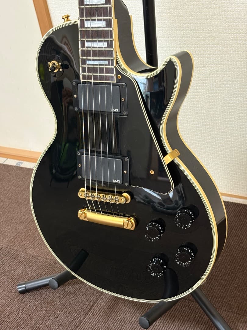 【専用】Orville Les Paul Custom EMG 81×2