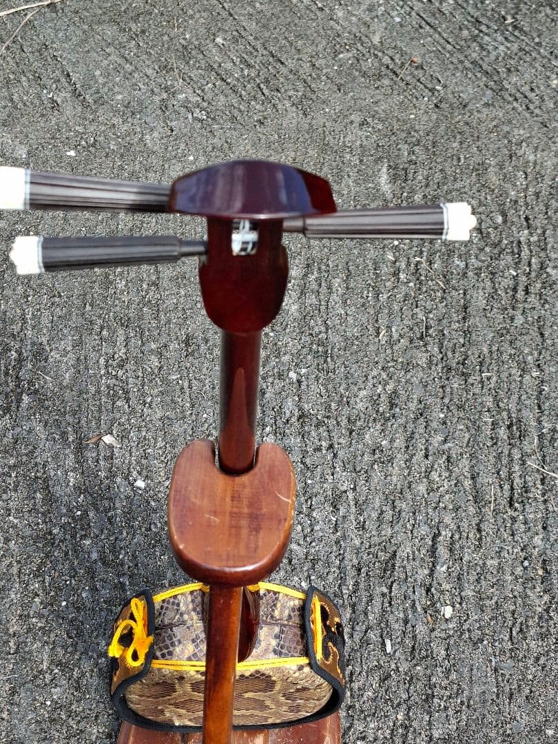 与那城型　八重山　ゆし実三線　名工作