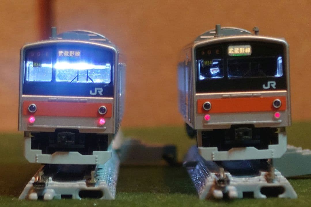 KATO　205系5000番台　武蔵野線(サハ205ドア大窓)8両セット