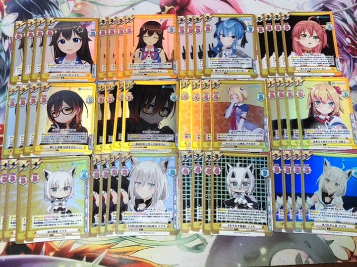 REバース　 ホロライブ　BP ホイル　パートナー3コン R+ C+ 4コン