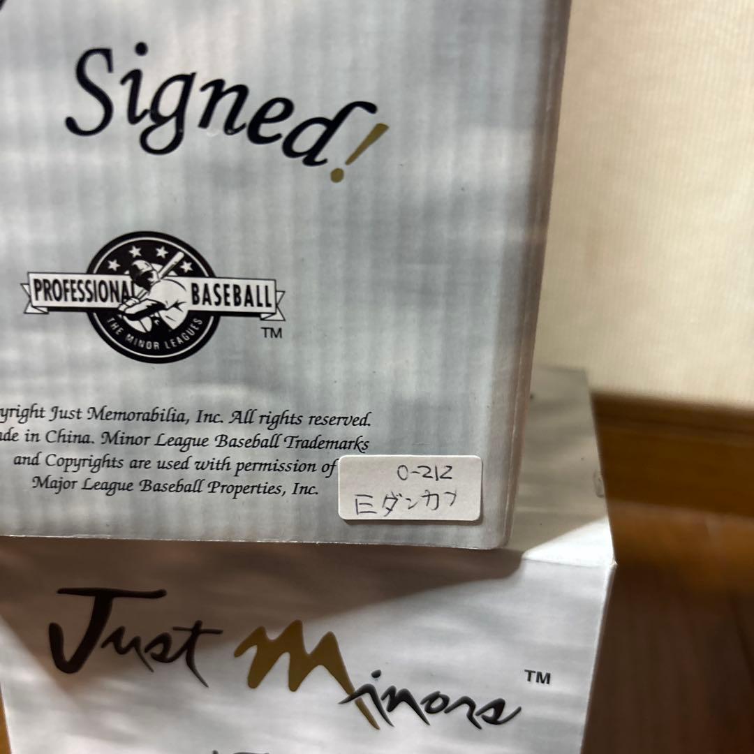 MLB ミニヘルメット サイン入り Just Minors 6個セット