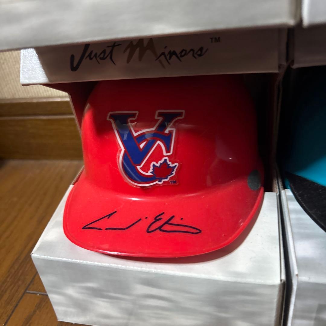 MLB ミニヘルメット サイン入り Just Minors 6個セット