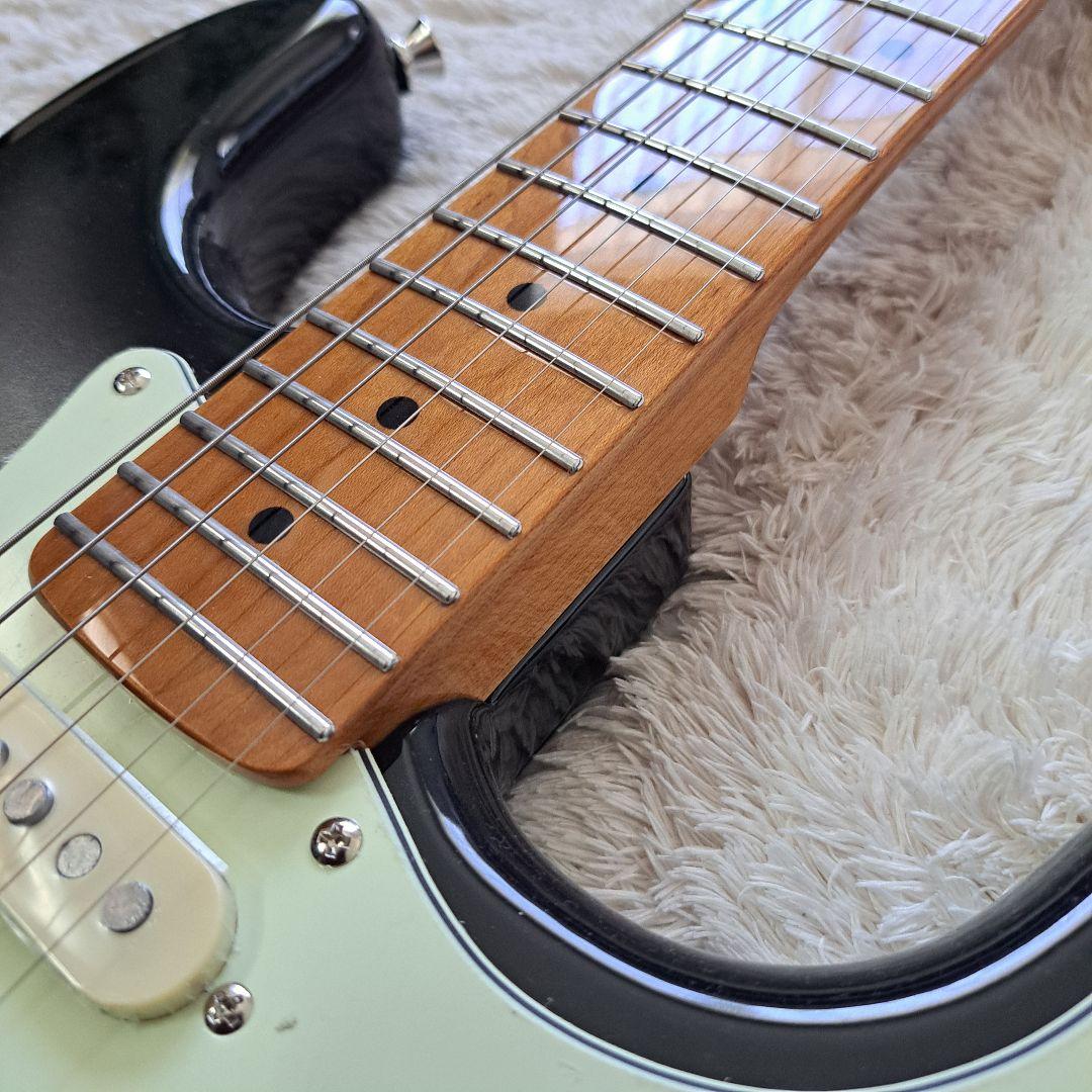 高品質アルダー材とローステッドメイプルネックを採用した、プロ仕様のスマートギター