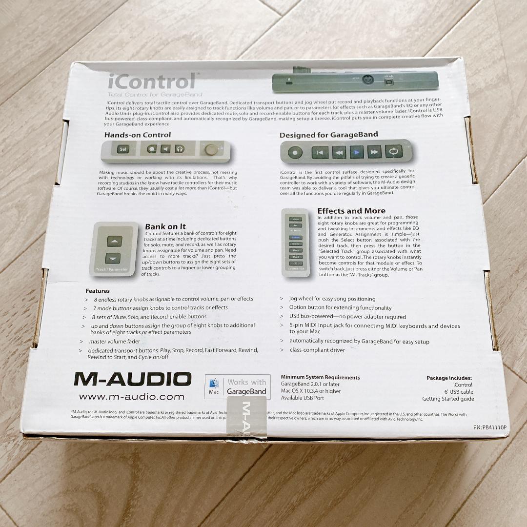 【未使用】M-AUDIO GarageBand専用MIDIコントロールサーフェス