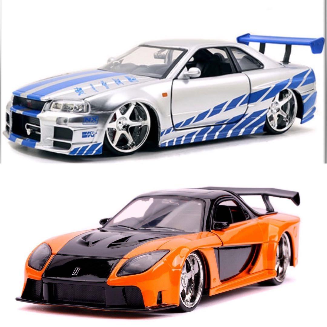 jada toysワイルドスピード　ミニカーセット