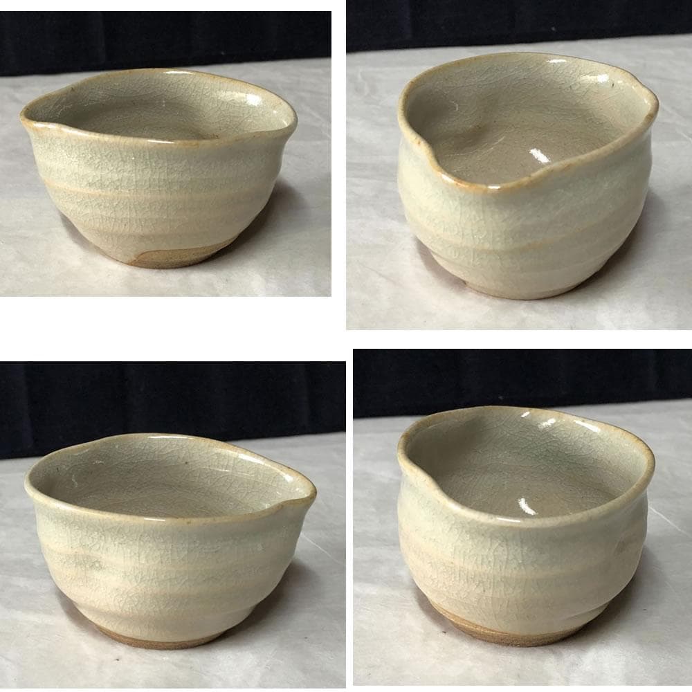 e2446 萩焼 豆茶器 セット 天龍 煎茶器 宝瓶 湯冷まし 煎茶碗 煎茶道具