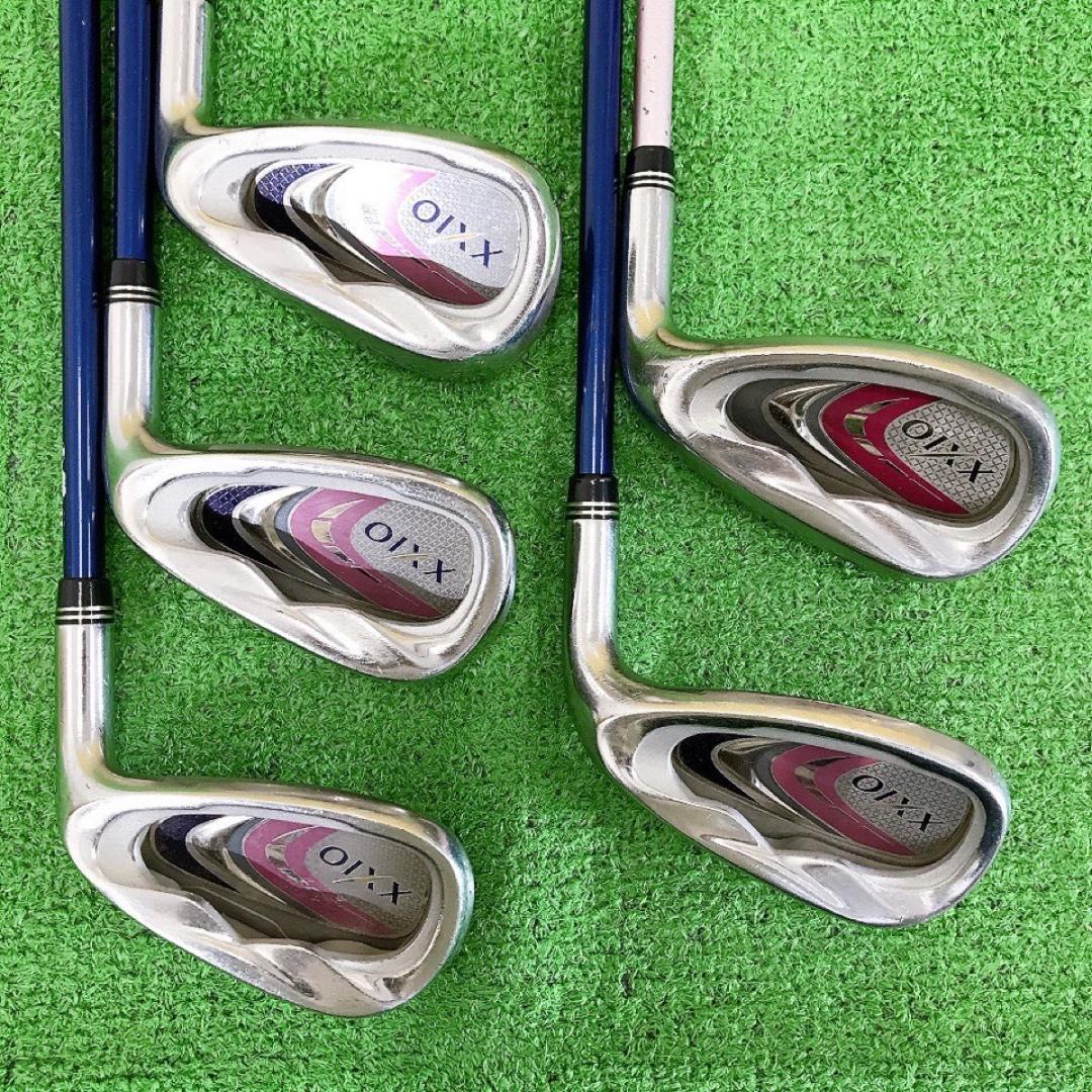 チ93★ゼクシオナイン XXIO9代目 5本レディースアイアンセットMP900L