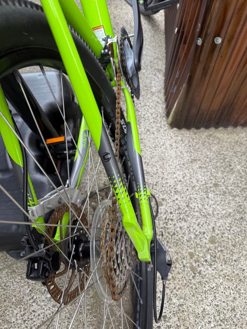 交渉中 Cannondale ライムグリーン 自転車