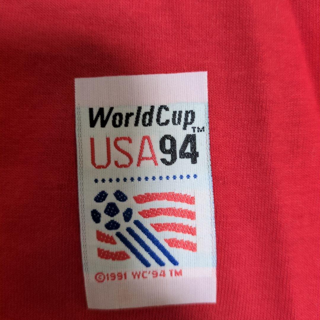 ワールドカップ1994 赤 Tシャツ Lサイズ