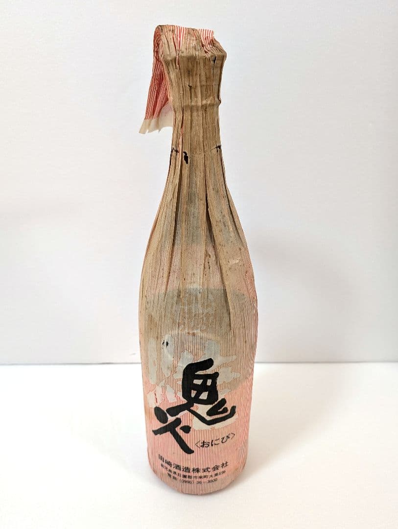 芋焼酎　鬼火　田崎酒造株式会社　化粧紙巻　古酒25°　1800ml