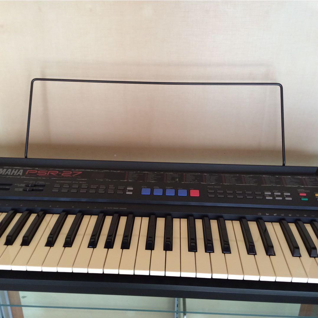 YAMAHA ヤマハ電子ピアノ キーボード鍵盤楽器 PSR-27