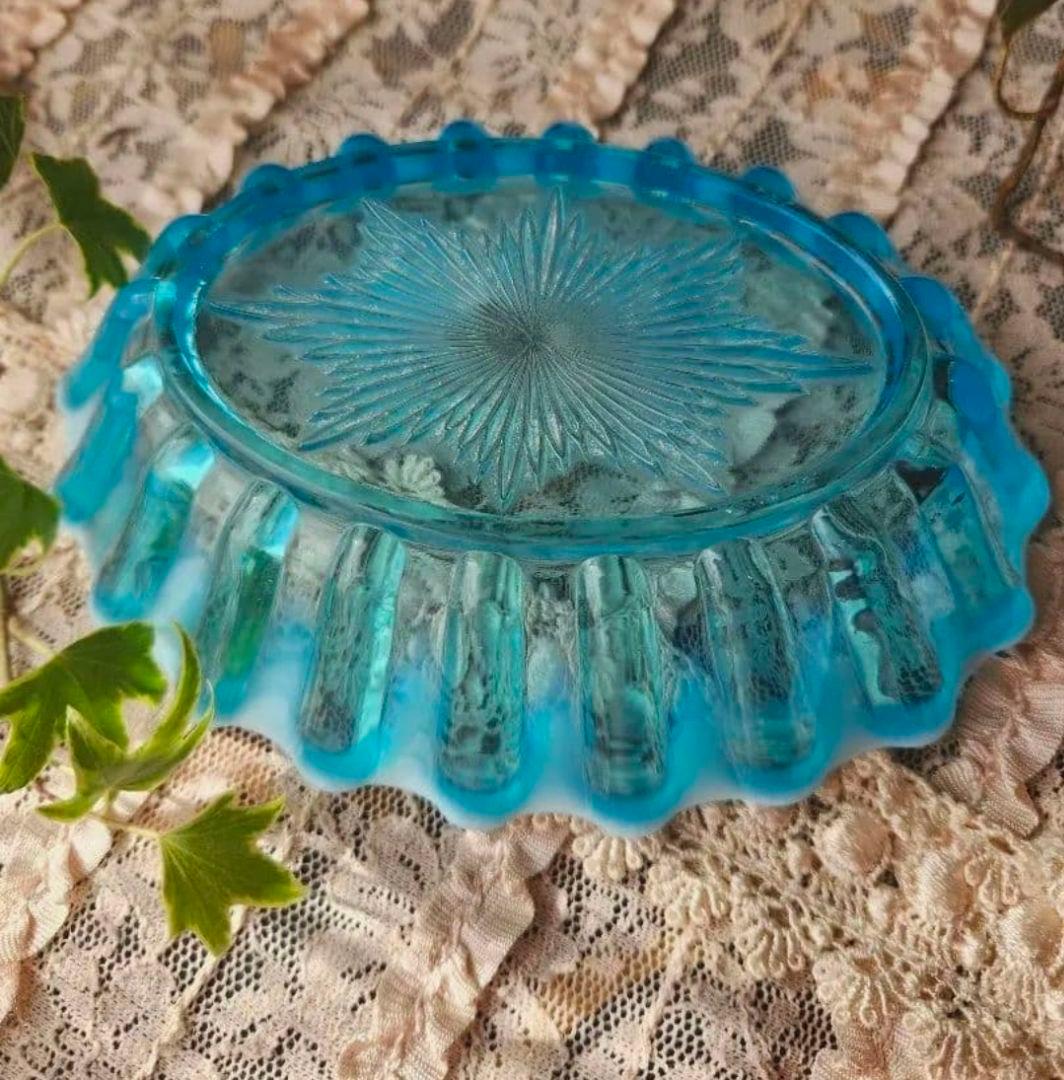 【★最終値下げ★】アンティークガラス　オパールセント　シリアルナンバーあり