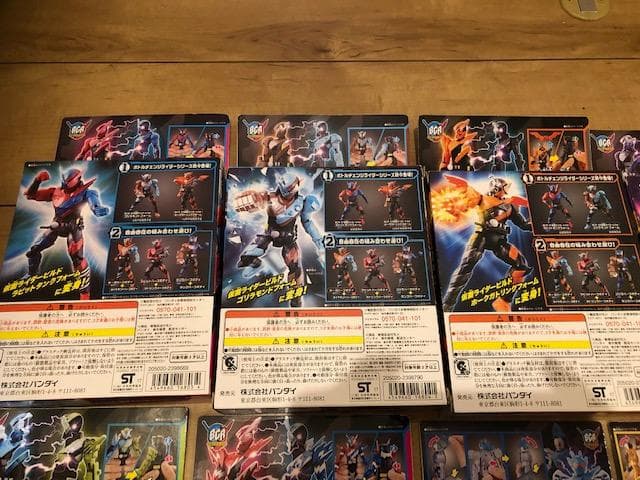 (バラ売りも可)仮面ライダービルドフィギュア　合計12ヶセット価格