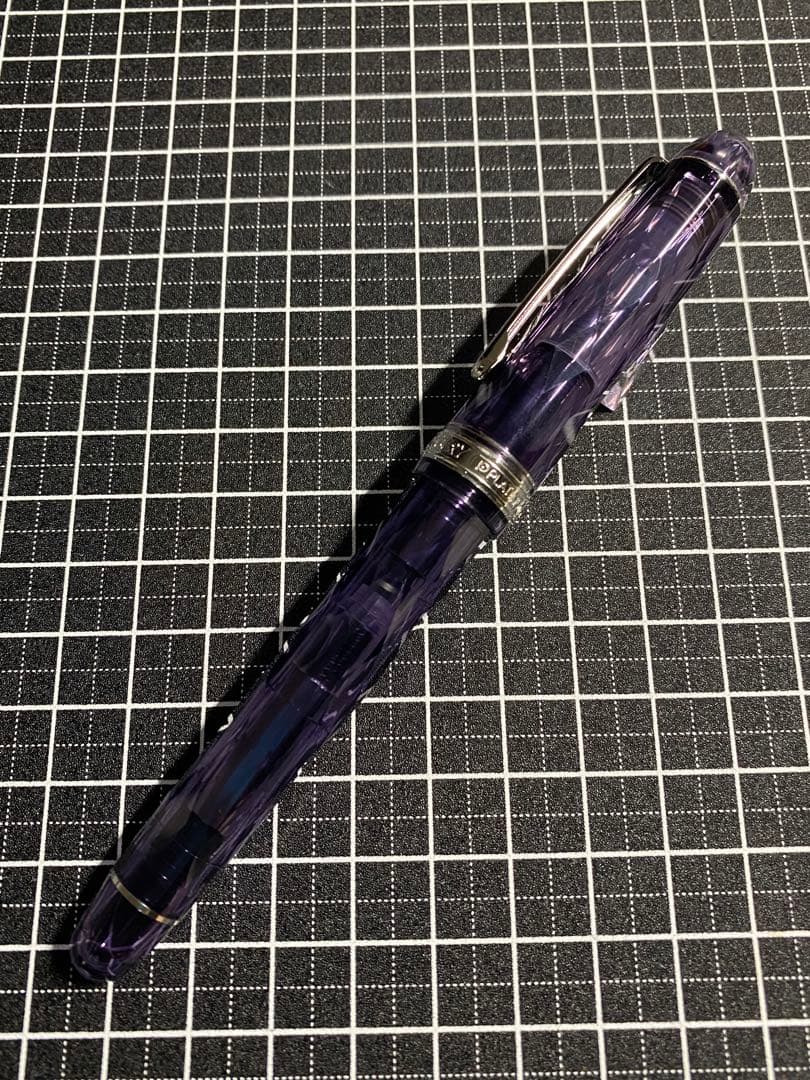 Platinum CENTURY #3776 紫雲　万年筆　字幅B