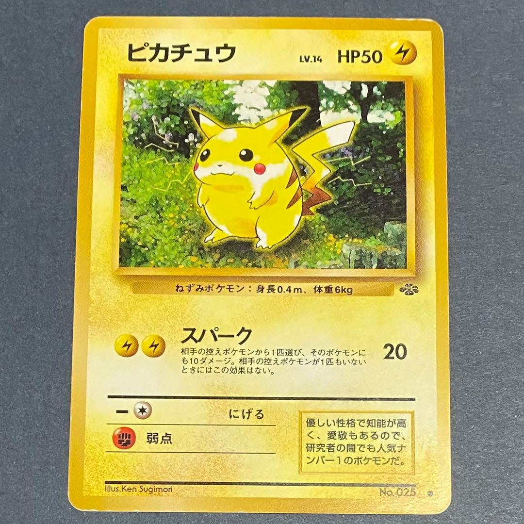 【旧裏】ピカチュウセット　ピチュー　ライチュウ　計5枚