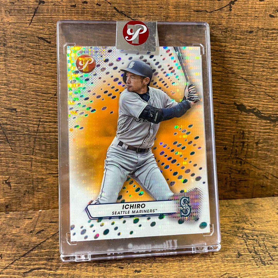 イチロー 世界25枚限定 プリスティン プリズムリフレクター オレンジパラレル