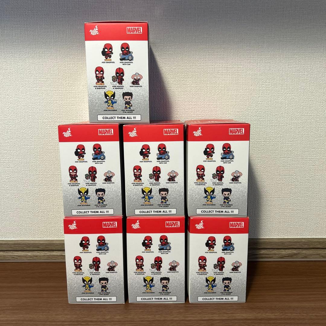 コスビ デッドプール&ウルヴァリン ホットトイズ コンプリート