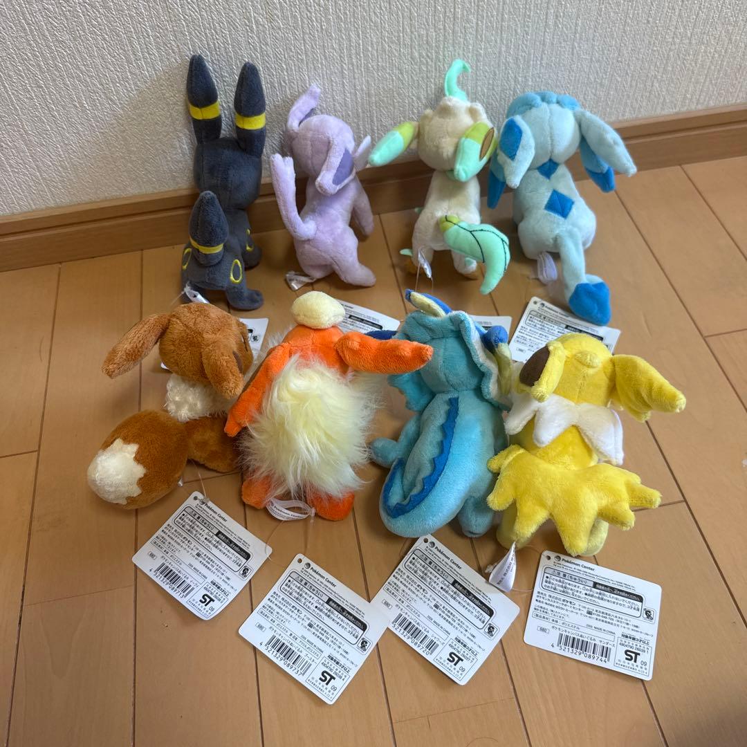 ポケモンキャンバス ぬいぐるみ イーブイフレンズ コンプリートセット