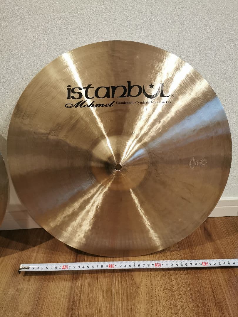 イスタンブールメメット 合わせシンバル 18インチ 手皮付き istanbul