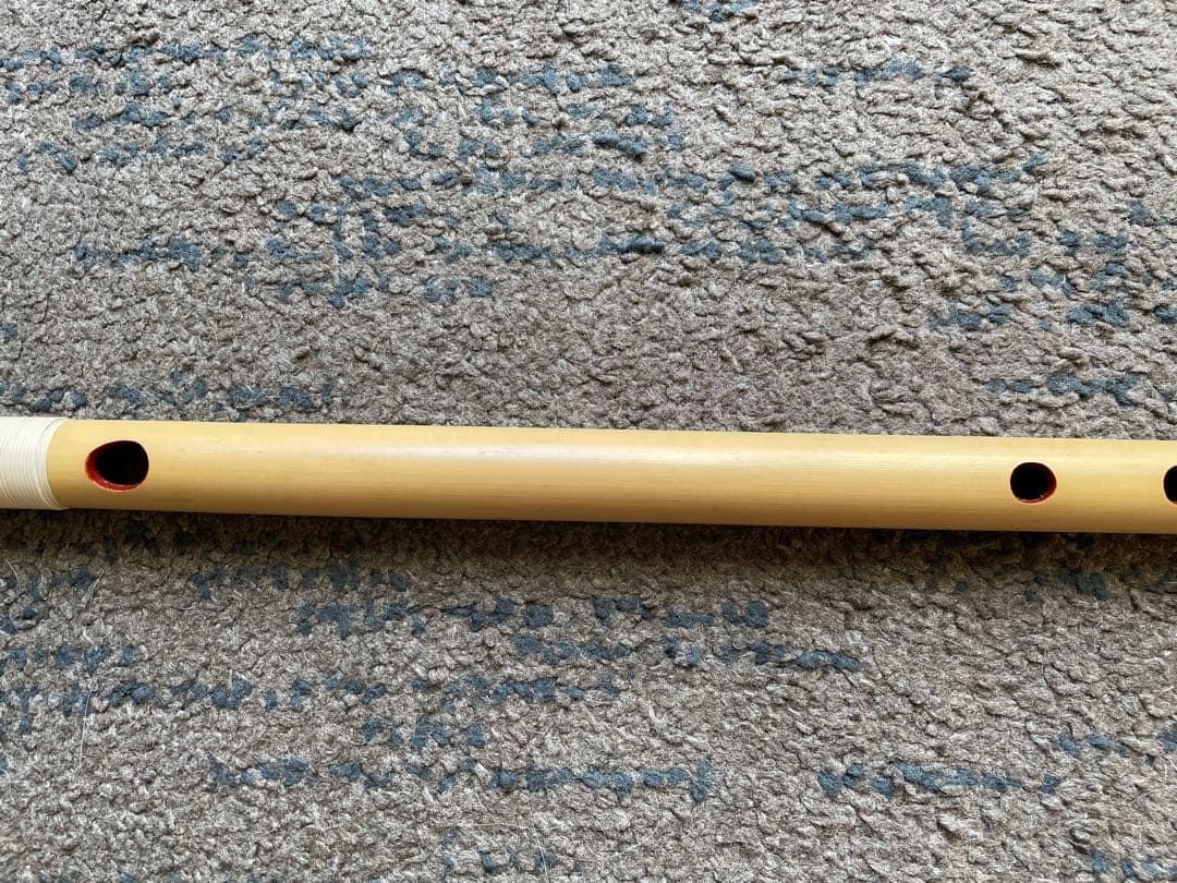 篠笛　丸山　唄用ドレミ　一本調子　特注品