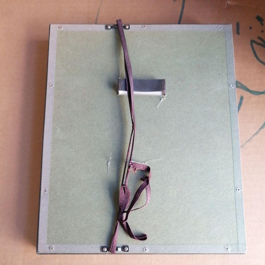 アンティーク　バックル　額装　額縁　壁掛け　オブジェ