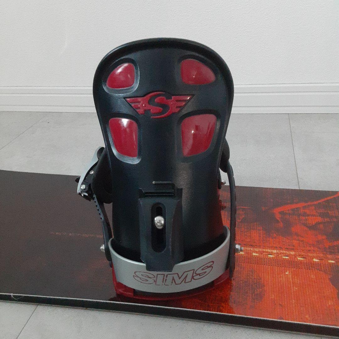 SIMS FR750 スノーボードセット 153cm LINK ビンディング付き