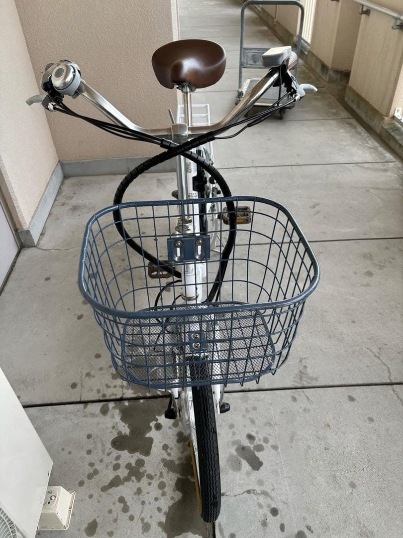 電動アシスト自転車 ホワイト