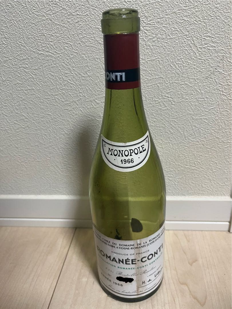 ドーヴネROMANÉE-CONTI ロマネコンティ 1954・1966 6本空瓶