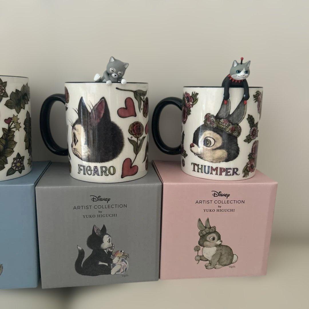 ディズニーストア　 角川ホラー文庫　マグカップ　４個セット ヒグチユウコ