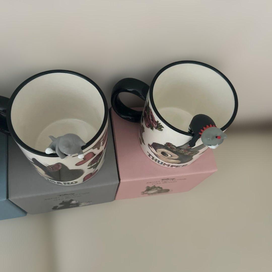 ディズニーストア　 角川ホラー文庫　マグカップ　４個セット ヒグチユウコ