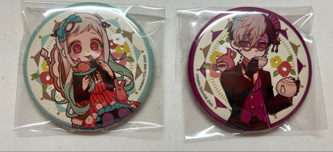 《レア》地縛少年花子くん 花子くん お茶会 アニメガ 缶バッジ 寧々 土籠