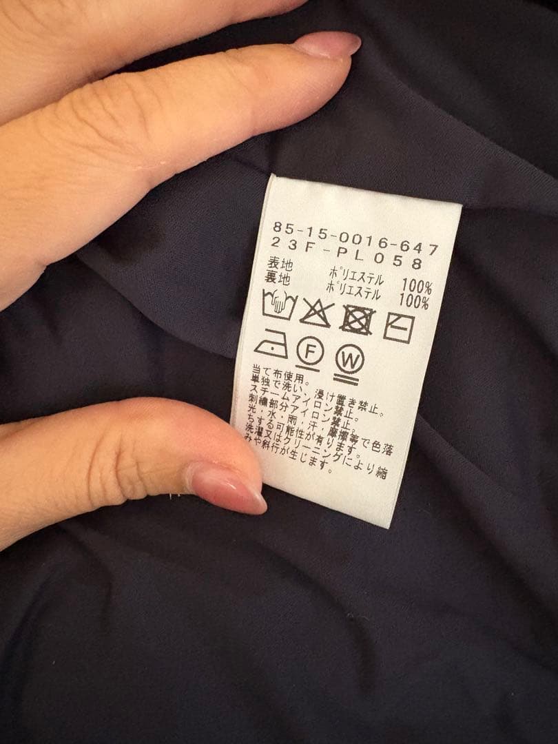 ビームスゴルフ　レディース　ネイビー　プルオーバー