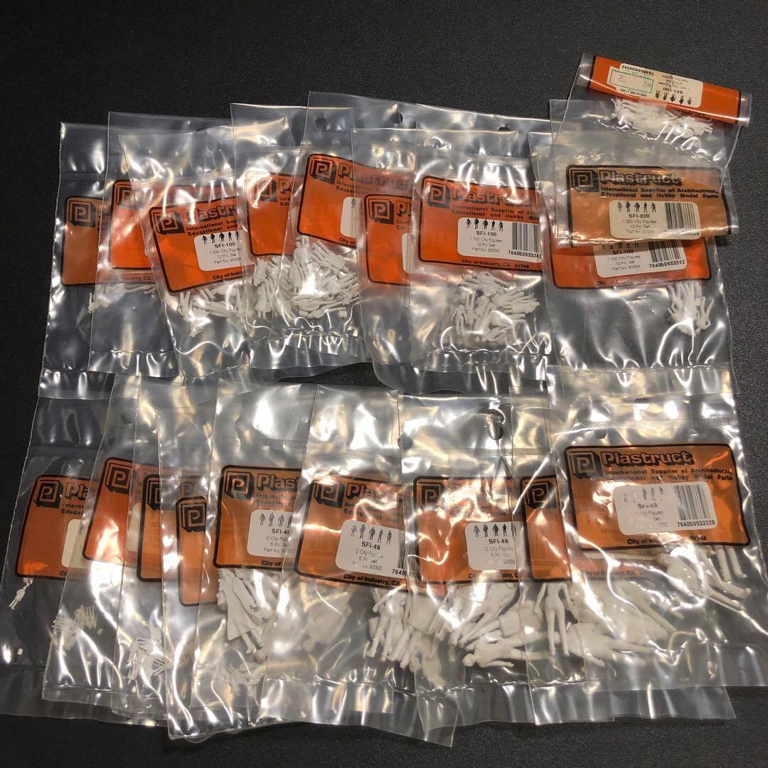 プラストラクト　人物　Plastruct 建築模型　ジオラマ　フィギュア　模型