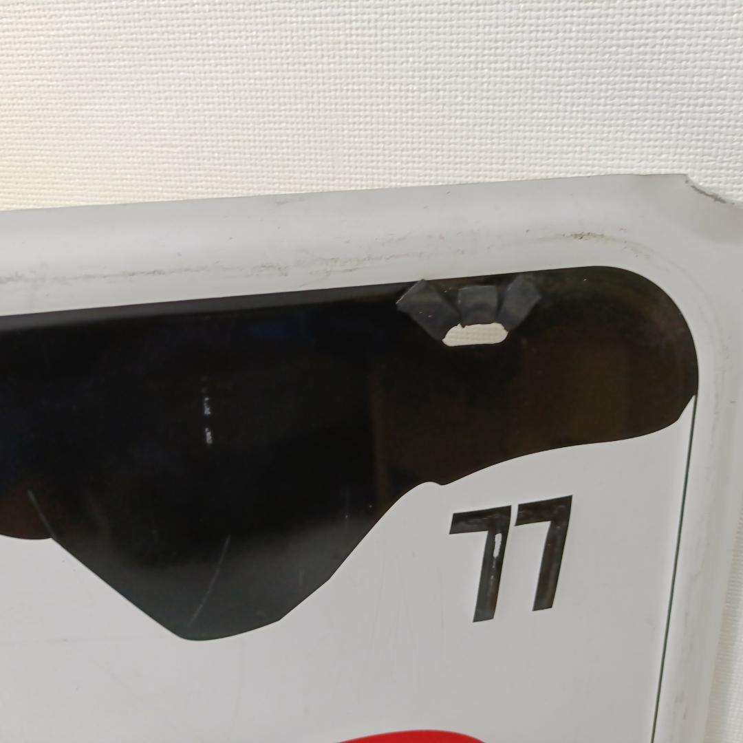 現状品 BURTON バートン 約91.5cm×45.5cm ブリキ 大型 看板